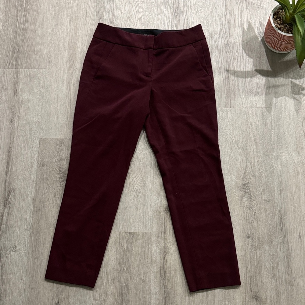 LOFT Deep Red Pants